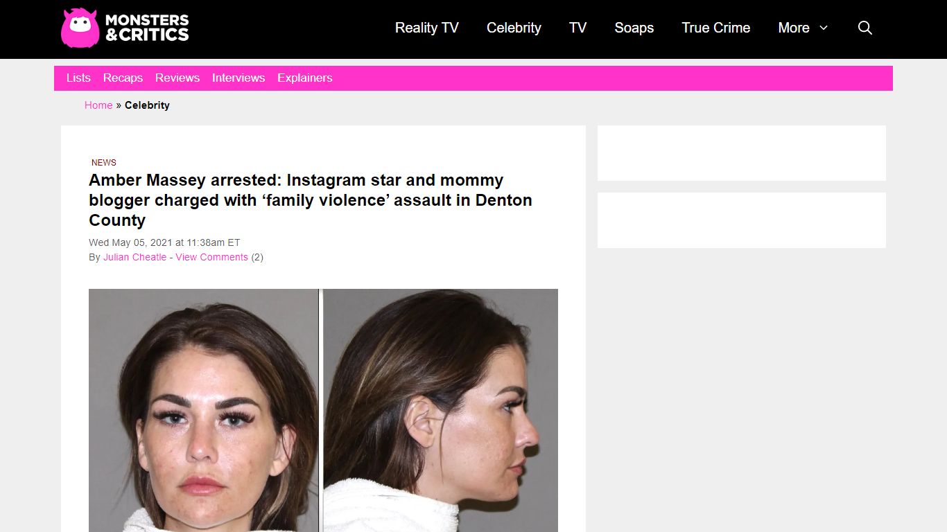 Amber Massey arrested: Instagram star, mommy blogger charged with ...