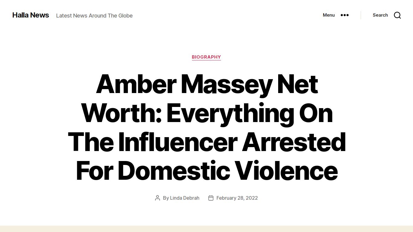 Amber Massey Net Worth: Everything On The Influencer Arrested For ...